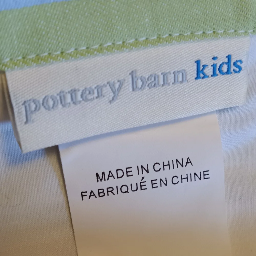 Pottery Barn Kids Bright Stripe Valance 44